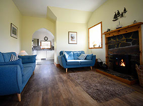 Open Plan Design at our Self Catering Accommodation in Waternish