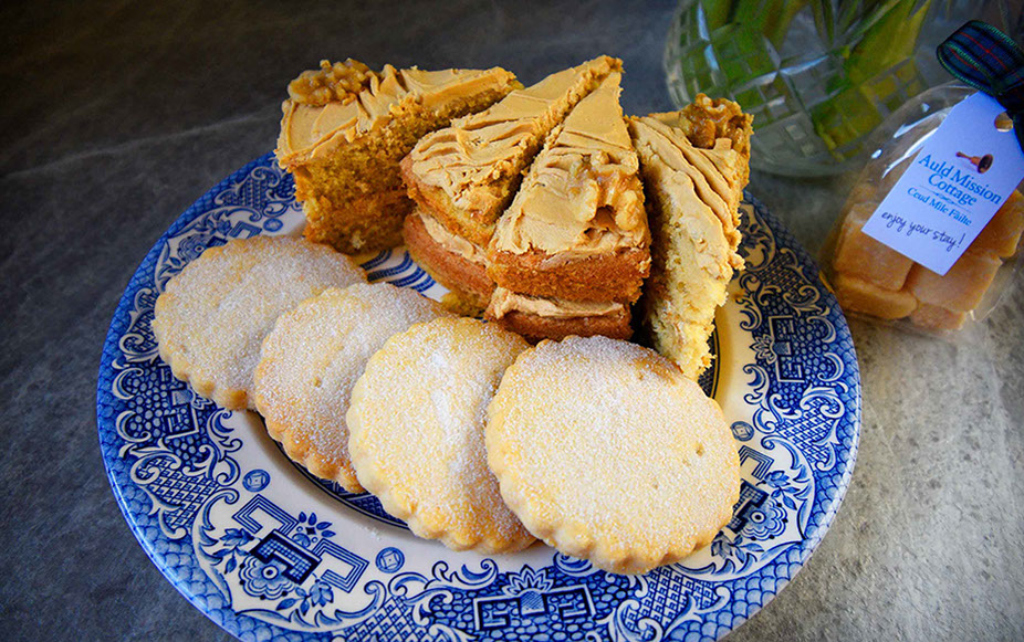 Enjoy complimentary baking when you arrive at our Self Catering Accommodation in Waternish