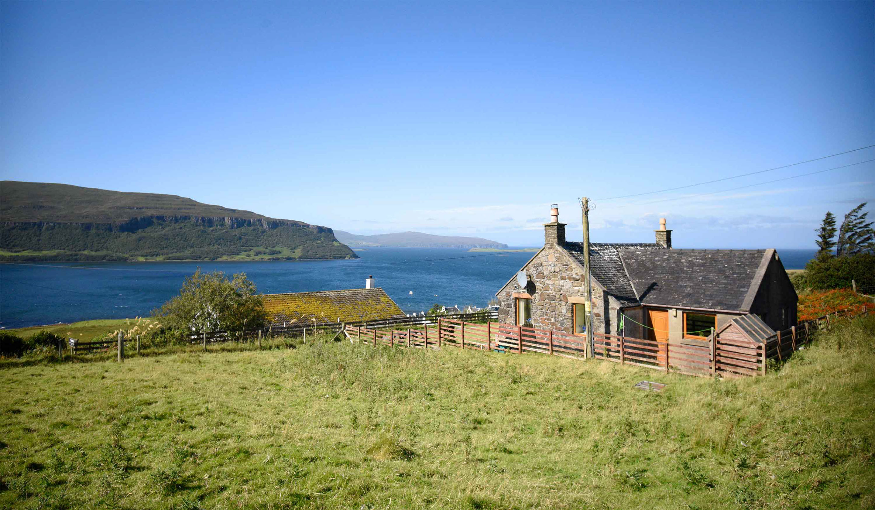 Our Self Catering Accommodation in Waternish is located in a quiet area