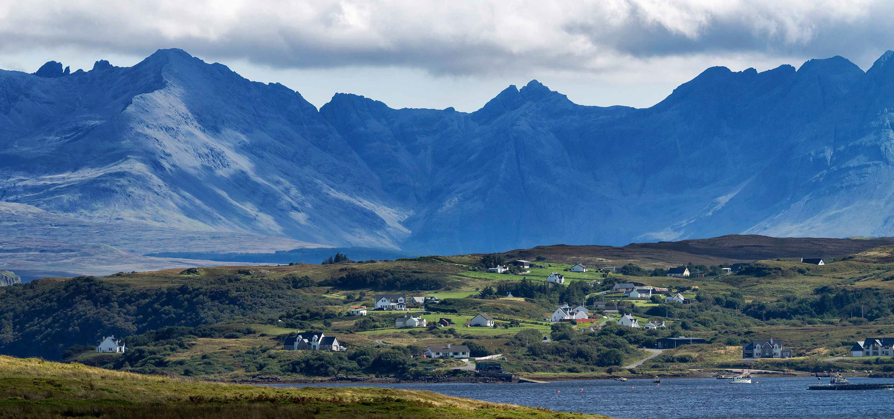 The Cuillin Mountains on the Isle of Skye